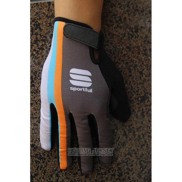 2020 Sportful Full Finger Gloves Cycling Gray